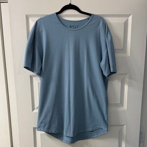 BYLT Basics Men's Short Sleeve Tee in Dusty Blue